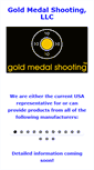 Mobile Screenshot of goldmedalshooting.com